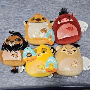 Disney Lion King Squishmallows Set !!!